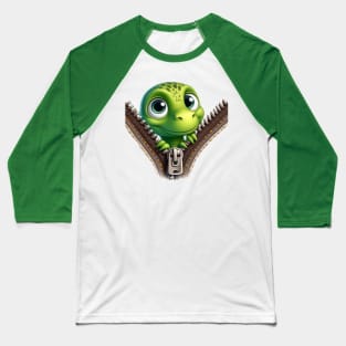 Cute Lizard Baseball T-Shirt